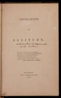 Consolations of Solitude