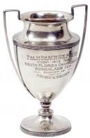 Sterling silver trophy from the South Florida Championship Everglade Cup, played at the Palm Beach Golf Club