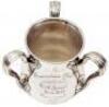 Sterling Silver Golf Trophy