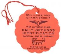 55th U. S. G. A. Open Championship: The Olympic Club. Daily Grounds Identification