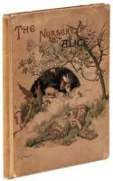 The Nursery "Alice": Containing Twenty Coloured Enlargements from Tenniel's Illustrations to "Alice's Adventures in Wonderland" with Text Adapted to Nursery Rhymes by Lewis Carroll