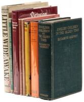 Eight volumes about children's literature in England