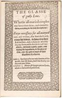 The Glasse of godly Love wherin all maried couples may learne their duties each toward others, according to the Holy Scriptures...