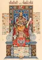 Statut de Kalisz - [Interpretation of a 13th century manuscript commemorating the golden age and early modern liberties of Polish Jewry]