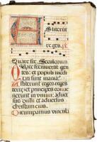 Antiphonal Manuscript on Vellum