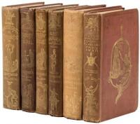 Six volumes of sporting novels by Robert Smith Surtees in the original cloth