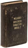 Wilson's Business Directory of New York City. 1856-7