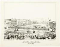 Execution of Casey & Cora, by the San Franciso [sic] Vigilance Committee May 22d. 1856. Taken from Cor. Davis &
Commercial