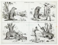 A Fight With a Grizly [sic]