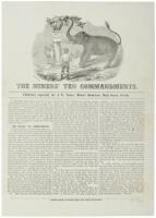 The Miners' Ten Commandments