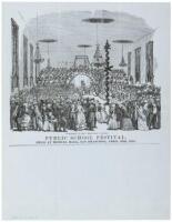 Public School Festival, Held at Musical Hall, San Francisco, April 29th, 1854