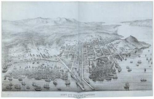 Bird's Eye View of San Francisco Drawn from Meream’s Model & Nature July 1852