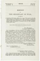 Report on the Secretary of War in Answer to a resolution of the Senate calling for a copy of the contract made with Russell, Majors & Waddell for beef cattle...