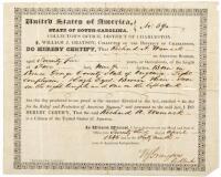 Ship's Captain of California Gold Rush era, 1845-67 archive