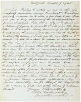 Early American math genius, rare 1848 letter