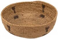Native American Polychrome Basket