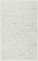 1865 Scouting for Gen. Custer in Virginia, 1865 letter