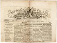 Rare monthly newspaper of Boston 'Indian Medical Institute', 1867
