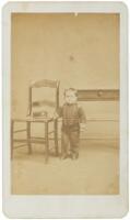 San Francisco Carte-de-visite of ‘Admiral Dot’ Jewish dwarf in Barnum shows, ca. 1869