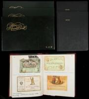 Manuscript wine record books