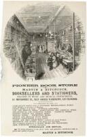 Pioneer Book Store: Marvin & Hitchcock, Booksellers and Stationers, Dealers in Music and Musical Instruments. 168 Montgomery St...