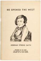 He Opened the West, and Led the First White Explorers Through Northwest California May-June 1828