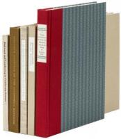 Five volumes published by the Book Club of California