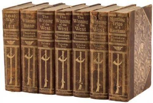 Four titles by Theodore Roosevelt from the Alleghany Edition of his collected writings