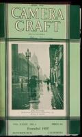 Camera Craft: A Photographic Monthly - nine issues
