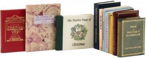 Group of ten miscellaneous miniature books
