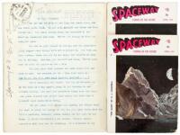 Spaceway Stories of the Future, Vol. 1, Number 3 - with the original typescripts for nine of the stories