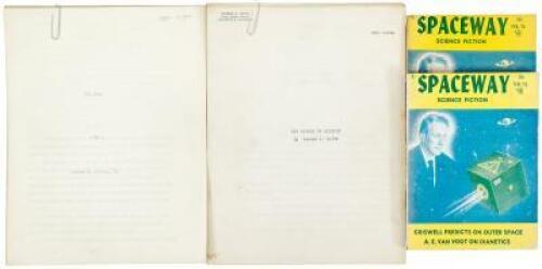 Spaceway Science Fiction, Vol. 2, Number 3 - with the original ...