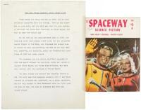 Spaceway Science Fiction, Vol. 3, Number 2 - with the original typescripts for nine of the stories