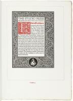 Bibliography of The Grabhorn Press: 1915-1940