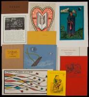 Over 200 fine press broadsides, publications, and prospectuses