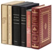 Six works by John Barth, all signed, limited editions