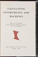 Calculating Instruments and Machines