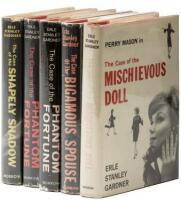 Five volumes from the Perry Mason Mystery Series