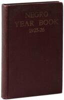 Negro Yearbook: An Annual Encyclopedia of the Negro 1925-1926
