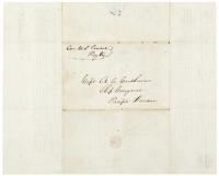 Letter to Whaling Captain A.C. Cushman from his agent, regarding recording oceanographic data for the National Observatory, the Gold Rush, & other matters