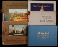Six view books from the Panama Pacific International Exposition
