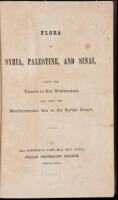 Flora of Syria, Palestine, and Sinai, from the Taurus to Ras Muhammad, and from the Mediterranean Sea to the Syrian Desert.