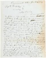 1849 Cincinnati agent proposed life insurance for Kentucky slaves, one a &ldquo;yellow girl of extraordinary beauty&rdquo;