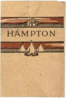 1912 Scarce Program for fund-raising tour by Black and Native American students of Hampton Institute, Virginia