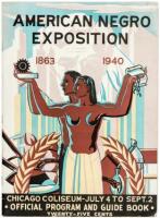 Official Program of the landmark 1940 Chicago Exposition, called the "first African-American World's Fair"