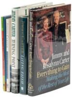 Five books by President Carter, all signed by him