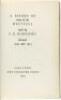 A record of some of the meetings held by P.D. Ouspensky between 1930 and 1947