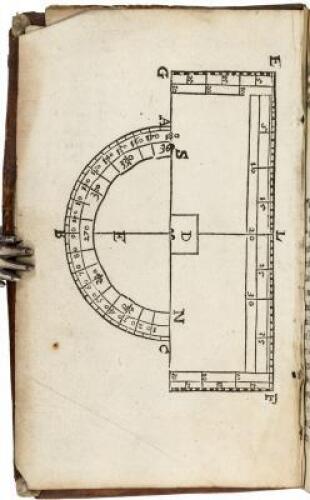 [The exact surveyor: or, The whole art of surveying of land. Shewing how to plot all manner of grounds... and how exactly to prove the truth thereof. And also how to finde the area, or content of any land; to protract, reduce, and divide the same, as requ