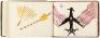 WITHDRAWN - Kiowa "Ledger Book" with original watercolor drawings, from Indian Territory - 9