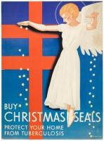 Rockwell Kent, dramatic Christmas Seals poster, 1939